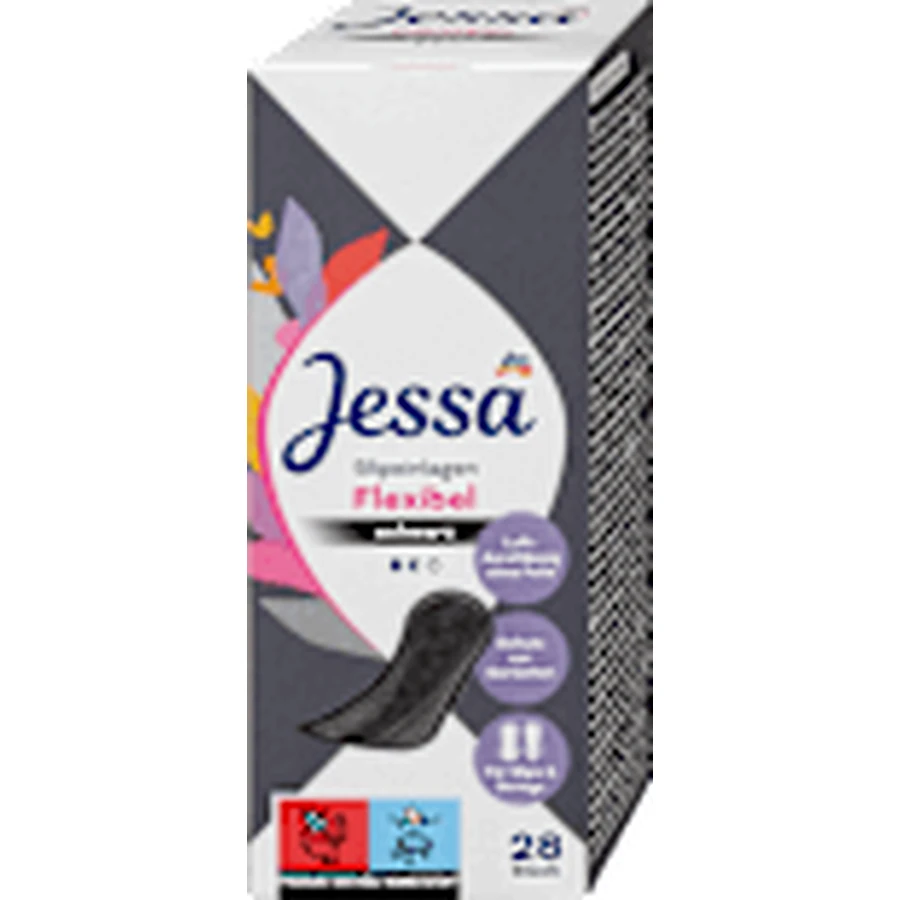 Прокладки Jessa Daily Normal Absorbent Вбираючі прокладки, чорні, 28 шт.: ціни та характеристики