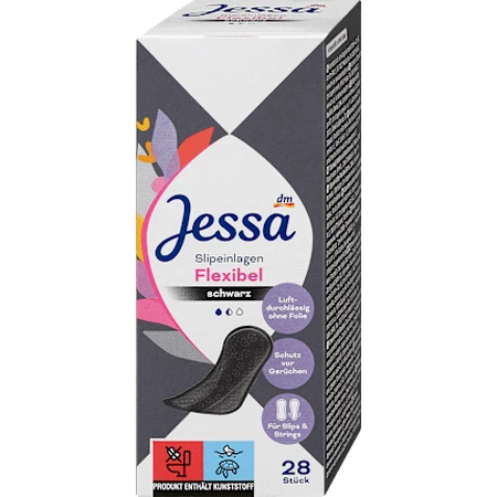 Прокладки Jessa Daily Normal Absorbent Вбираючі прокладки, чорні, 28 шт.: ціни та характеристики