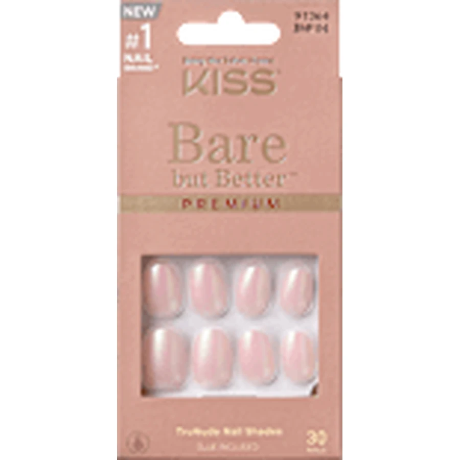 KISS Bare But Better Premium Fake Nails Mocha, 1 набор: цены и характеристики