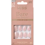 KISS Bare But Better Premium Fake Nails Mocha, 1 набор: цены и характеристики