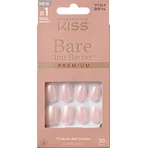 KISS Bare But Better Premium Fake Nails Mocha, 1 набор: цены и характеристики