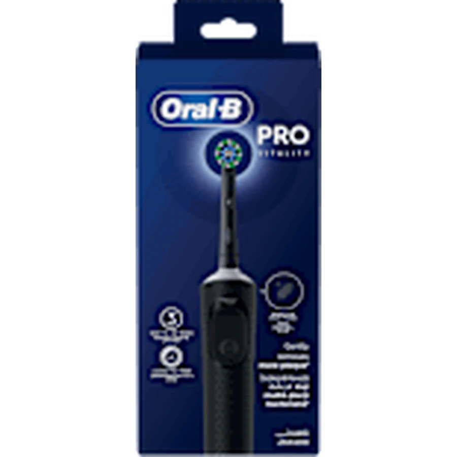 Електрична зубна щітка Oral-B Vitality Pro, чорна, 1 шт.: ціни та характеристики