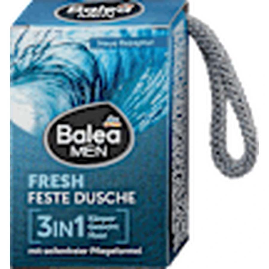 Твердий гель для душу Balea MEN Fresh 3 в 1, 100 г: ціни та характеристики
