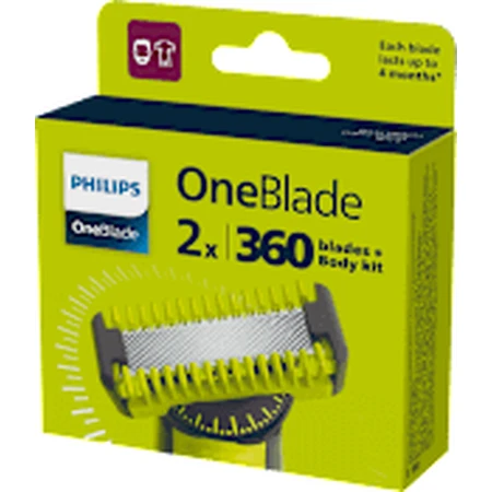 PHILIPS OneBlade OneBlade QP624/50 сменные лезвия, 2 шт.: цены и характеристики