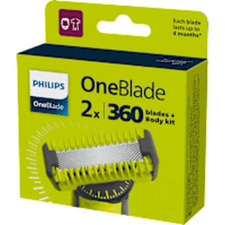 PHILIPS OneBlade OneBlade QP624/50 сменные лезвия, 2 шт.: цены и характеристики