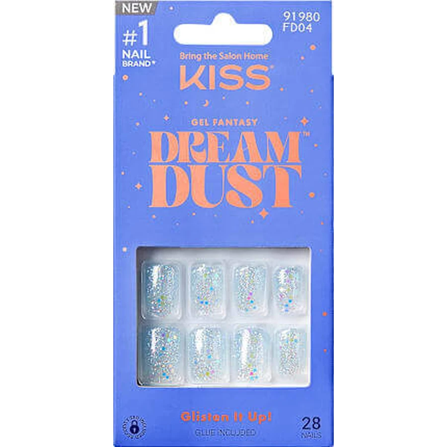 KISS Fantasy Gel Nail Faux Nails Dreamdust Champagnes, 1 набор: цены и характеристики