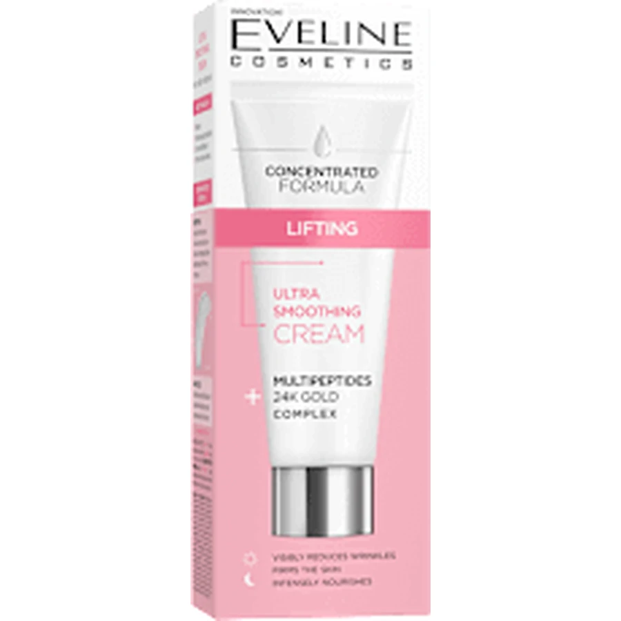 EVELINE COSMETICS Ліфтинг-крем мультипептидний комплекс 24K, 50 мл: ціни та характеристики