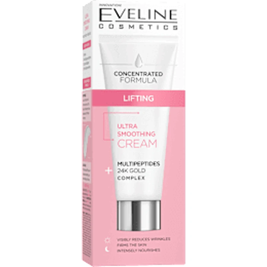 EVELINE COSMETICS Ліфтинг-крем мультипептидний комплекс 24K, 50 мл: ціни та характеристики