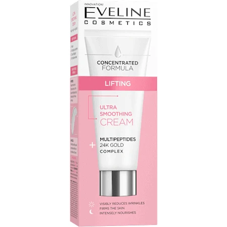 EVELINE COSMETICS Ліфтинг-крем мультипептидний комплекс 24K, 50 мл: ціни та характеристики