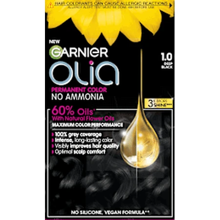GARNIER olia Фарба перманентна 1.0 Глибокий чорний, 174 мл: ціни та характеристики