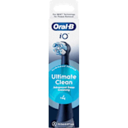 Насадки для щітки Oral-B iO Ultimate Clean Powerbrush Refills Ultimate Clean Black, 4 шт.: ціни та характеристики