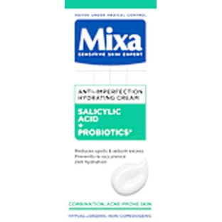 Крем для лица Mixa Anti-blemish - салициловая кислота и AHA, 50 мл
