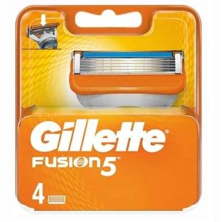 Gillette Fusion5 Змінні бритвені леза, 4 шт.
