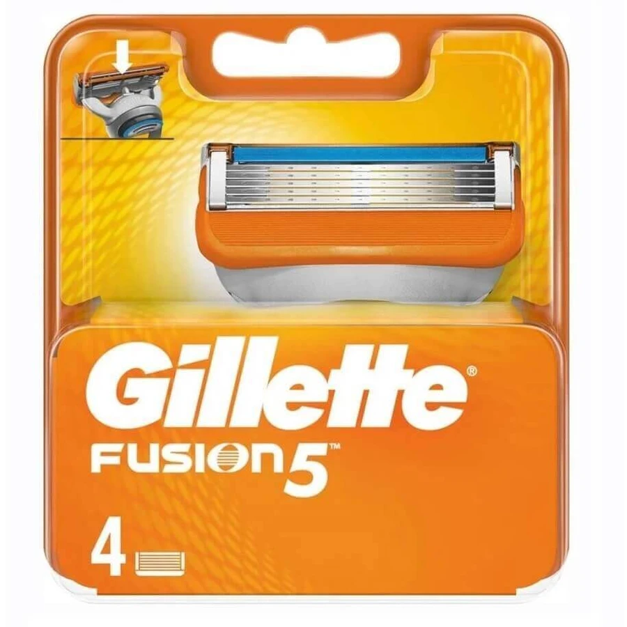 Gillette Fusion5 Змінні бритвені леза, 4 шт.: ціни та характеристики