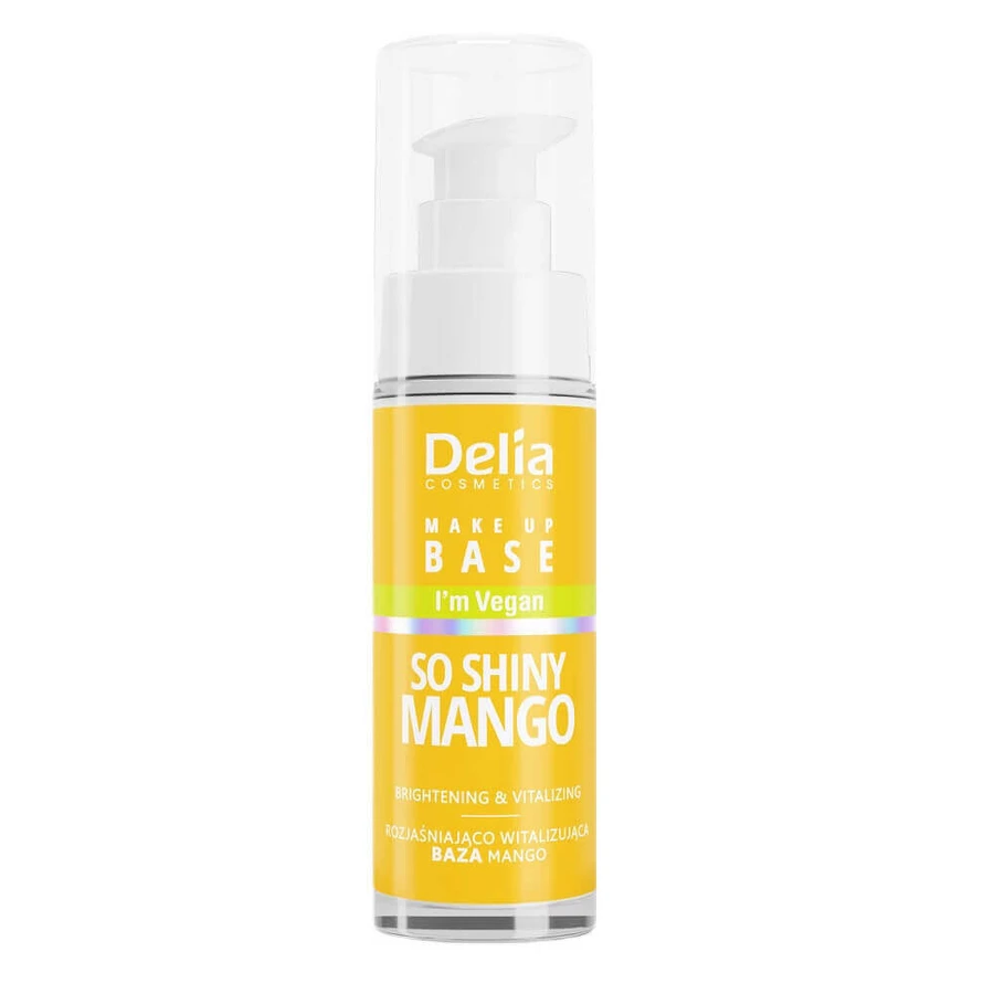 Delia Vegan Make Up Base Vegan Brightening and Revitalising Base So Shiny Mango, 30 мл: цены и характеристики