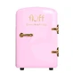 Косметический холодильник Fluff с золотым логотипом Розовый