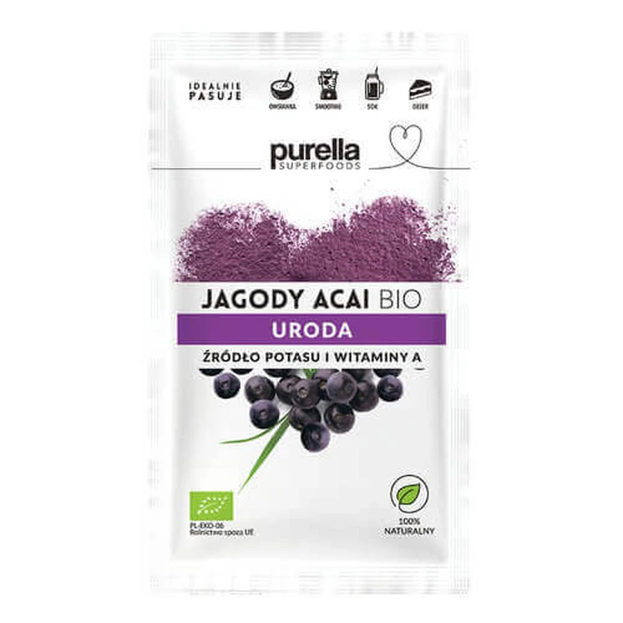 Purella Superfoods ACAI Berries BIO 21 г: цены и характеристики