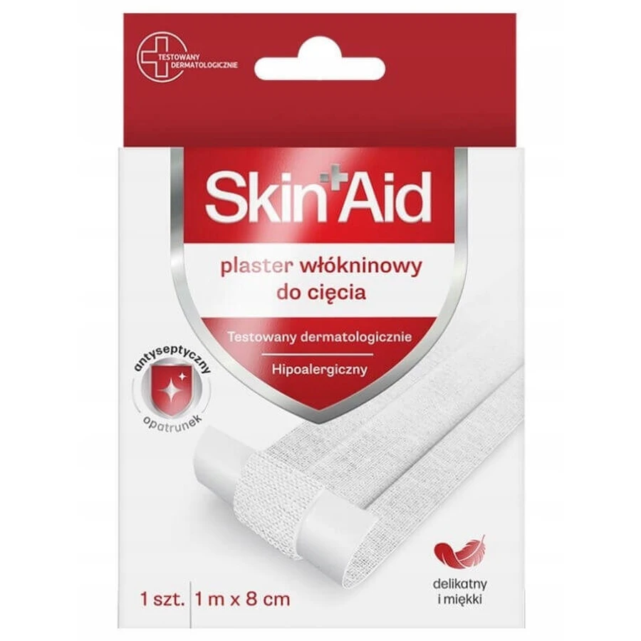 Нетканый режущий пластырь Skin Aid 1 м x 8 см, 1 шт.: цены и характеристики