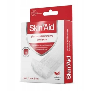 Нетканый режущий пластырь Skin Aid 1 м x 6 см, 1 шт.