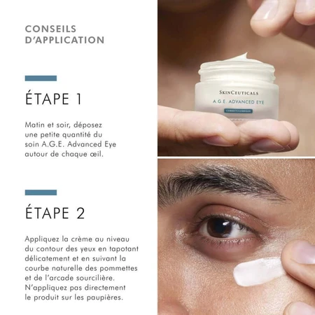 Skinceuticals A.G.E Advanced Eye N.G.A. Комплекс для контуру очей проти зморшок для зрілої шкіри 15 мл: ціни та характеристики