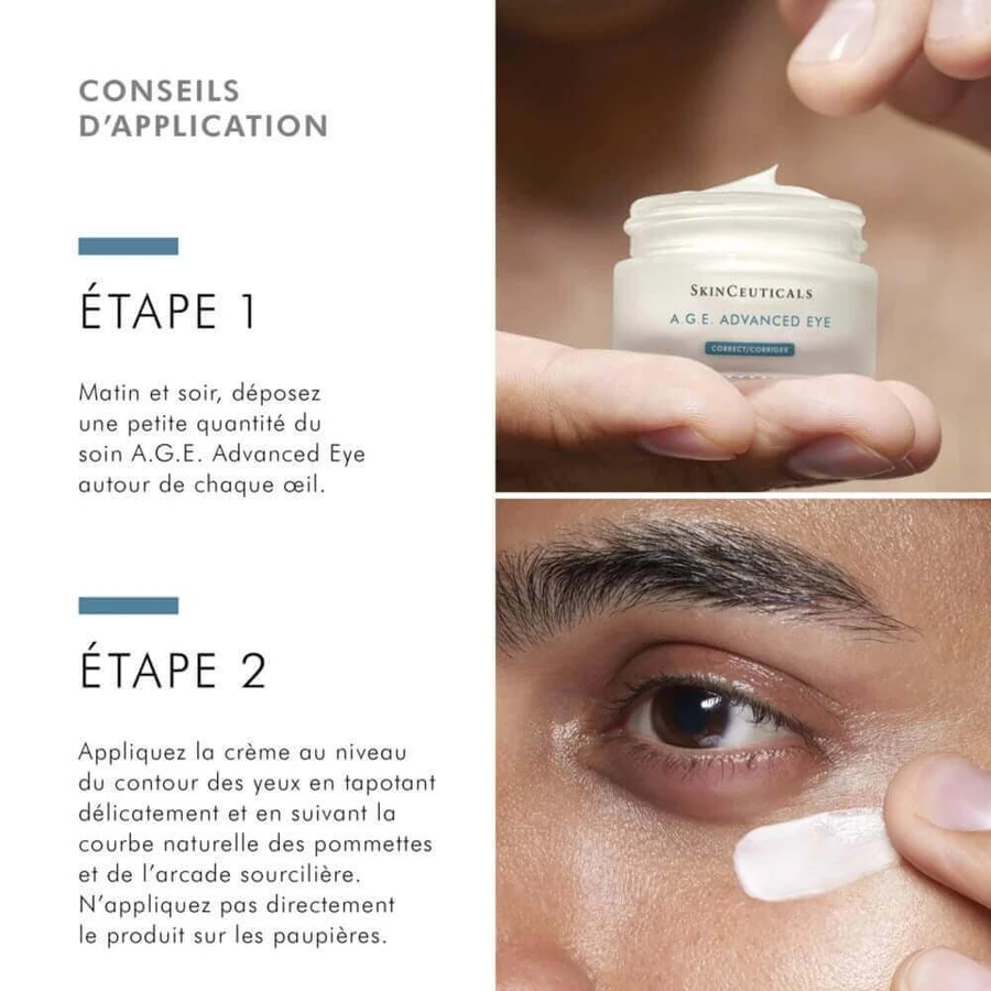 Skinceuticals A.G.E Advanced Eye N.G.A. Комплекс для контуру очей проти зморшок для зрілої шкіри 15 мл: ціни та характеристики