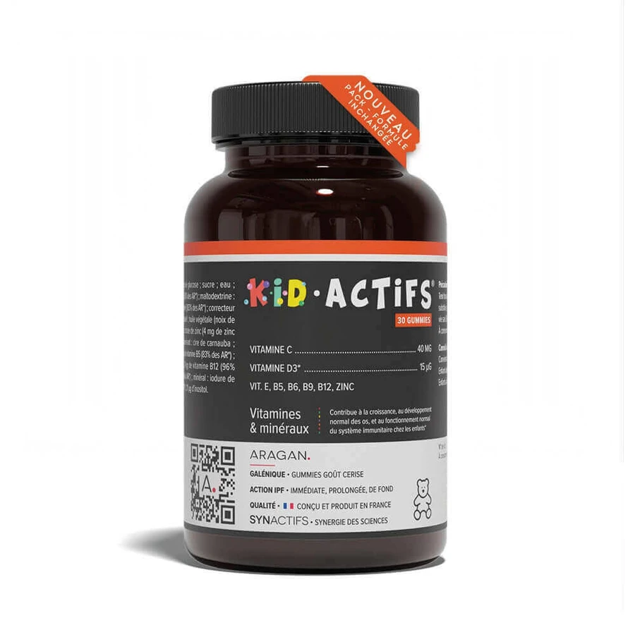 Aragan Synactifs BambiniActifs Витамины и минералы 30 жевательных конфет: цены и характеристики