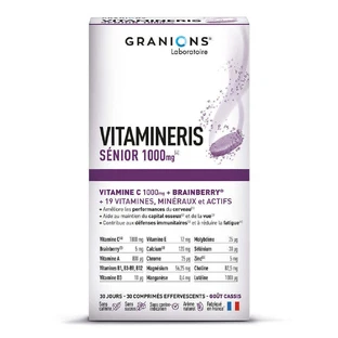Granions Vitamineris Senior 1000mg 30 таблеток