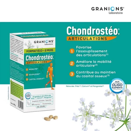 Granions Triple Action Formula Joint Protection 180 Chondrosteal Tablets: цены и характеристики