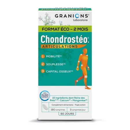 Granions Triple Action Formula Joint Protection 180 Chondrosteal Tablets: цены и характеристики
