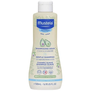 Шампунь для волос Mustela Organic Avocado мягкий, с рождения, 500 мл