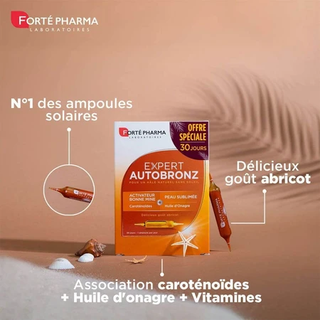 Forté Pharma Expert AutoBronz 30 ампул 300мл: ціни та характеристики