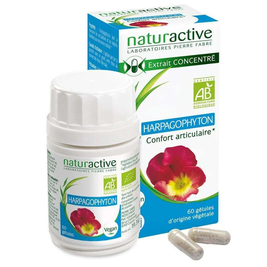 Naturactive Harpagophyton Organic Joint Health 60 капсул: цены и характеристики