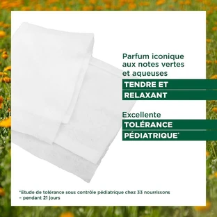 Klorane Newborn Нежные очищающие салфетки 25 шт.
