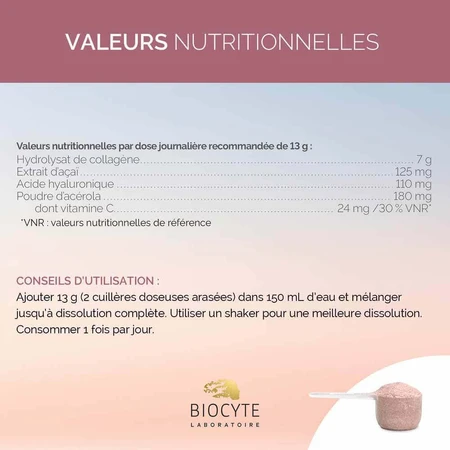 Biocyte Anti-Ageing Collagen Max Superfruits со вкусом красных фруктов и мяты 260 г: цены и характеристики