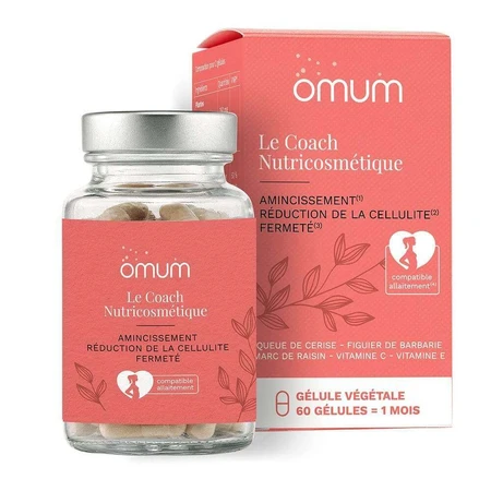Omum The Coach Les Nutricosmétiques Схуднення та зміцнення 60 капсул: ціни та характеристики
