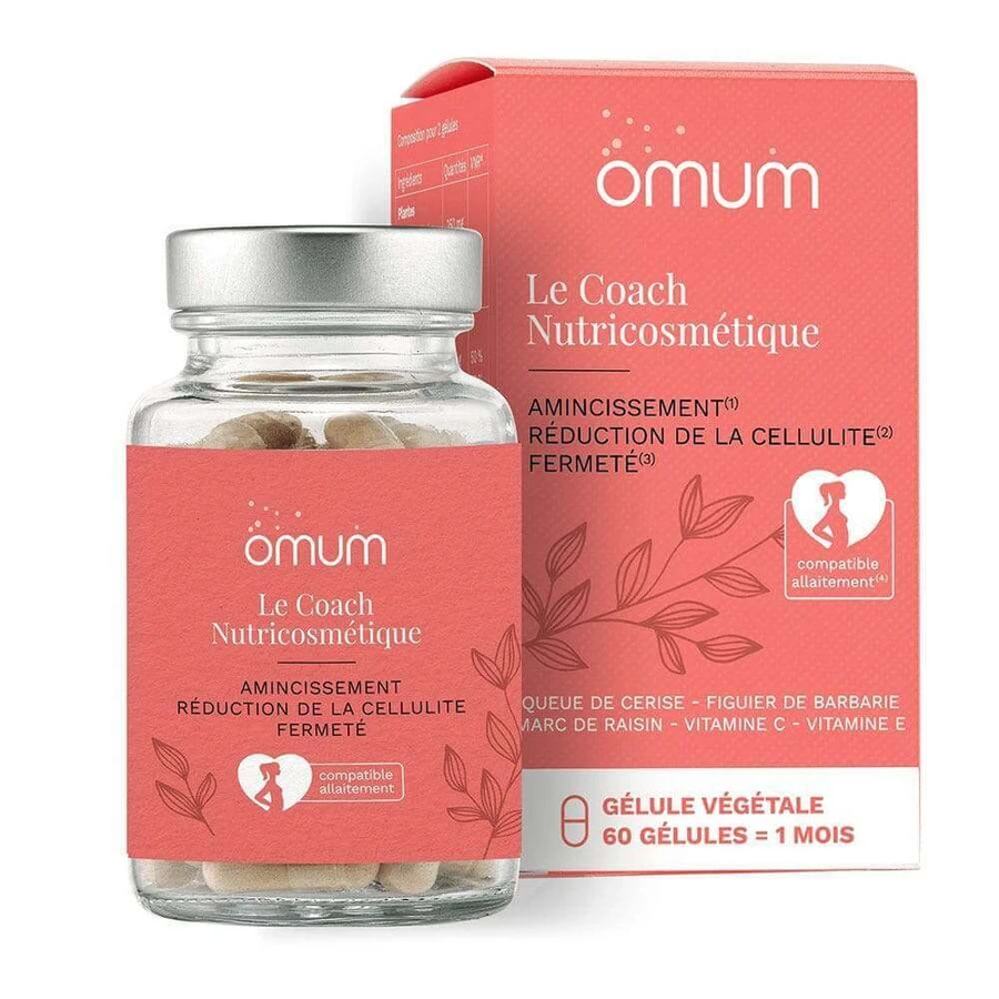 Omum The Coach Les Nutricosmétiques Схуднення та зміцнення 60 капсул: ціни та характеристики