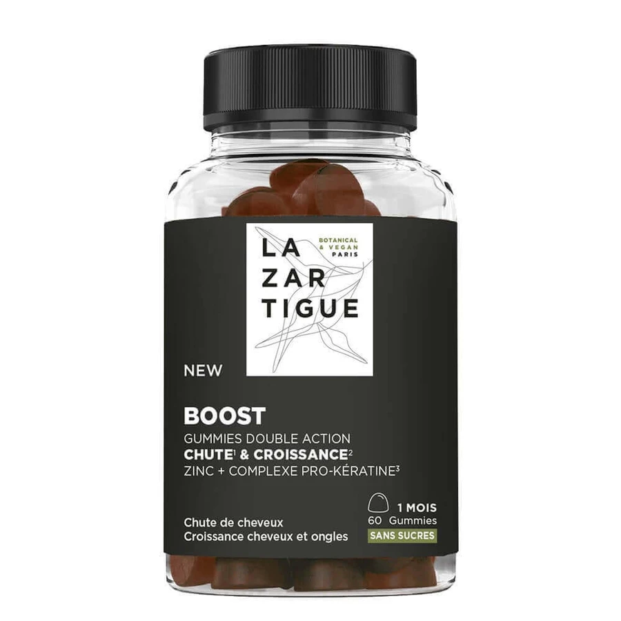 Lazartigue Boost Complément alimentaire croissance cheveux x 60 Gummies: цены и характеристики