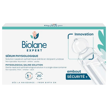 Фізіологічна сироватка Biolane Expert для дітей 20х5мл 20 унідоз по 5мл: ціни та характеристики