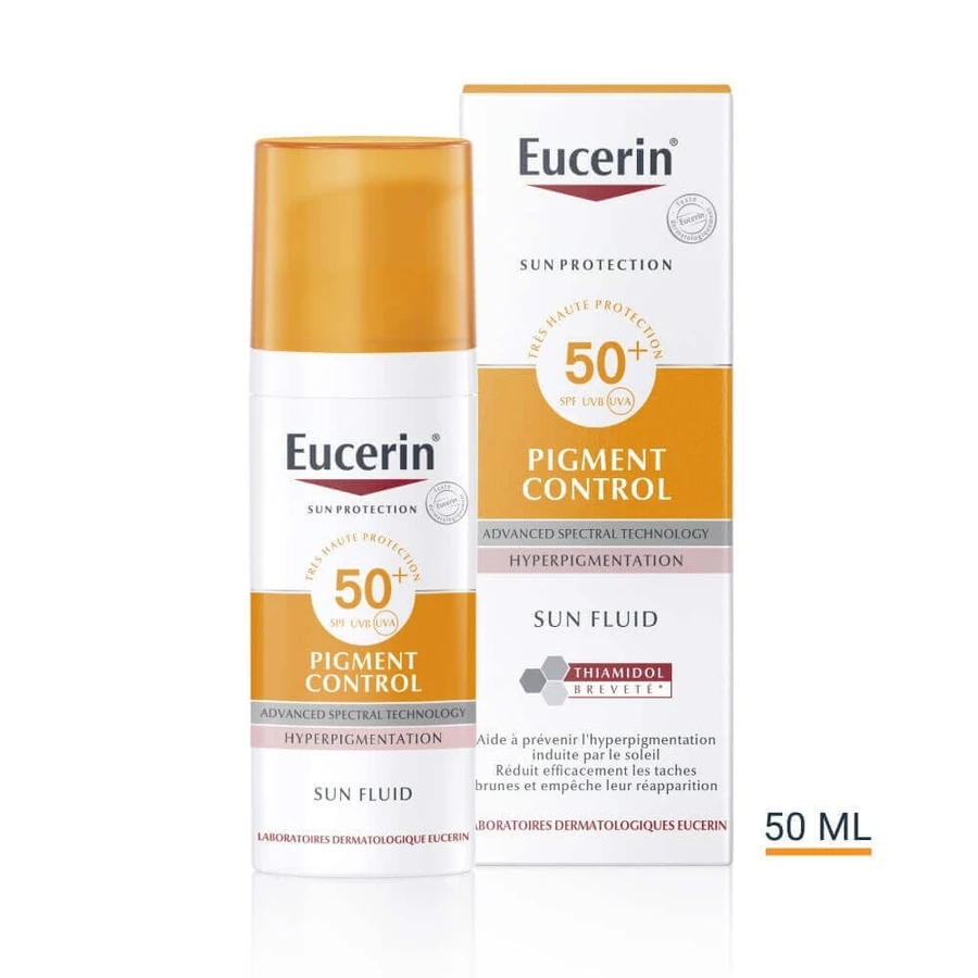 Eucerin Сонцезахисний флюїд проти пігментних плям SPF50 Anti Stain 50 мл: ціни та характеристики