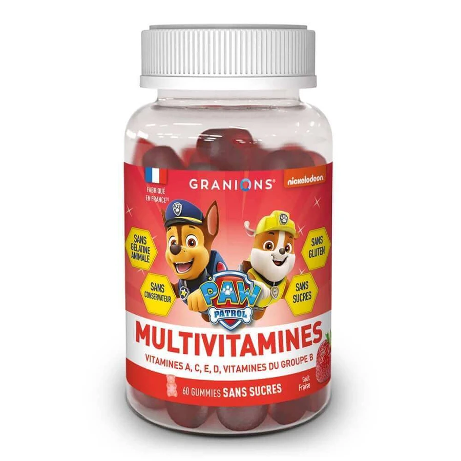 Granions Gummies Детский мультивитаминный патруль Клубника 60 жевательных резинок: цены и характеристики