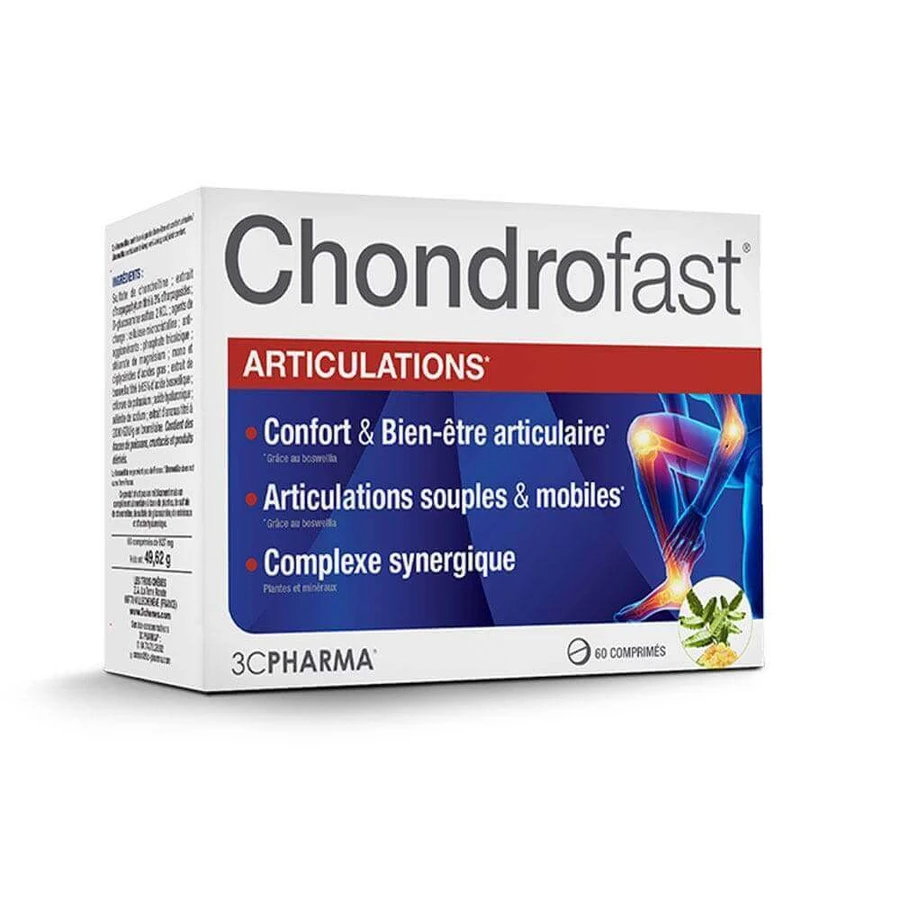 3C Pharma Articulations Chondrofast 60 таблеток: цены и характеристики