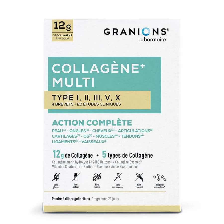 Granions Collagena Multi type I-II-III-V-X 275g: цены и характеристики