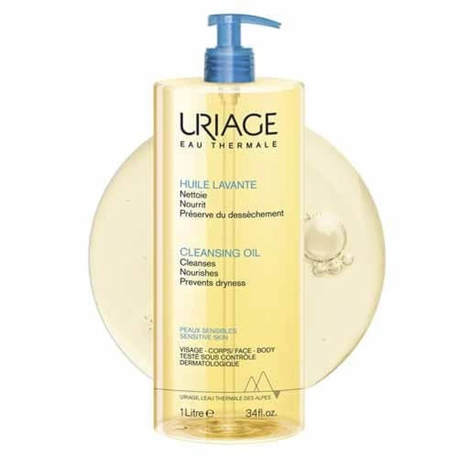 Uriage Гигиеническое очищающее масло для чувствительной кожи Uriage 1л: цены и характеристики