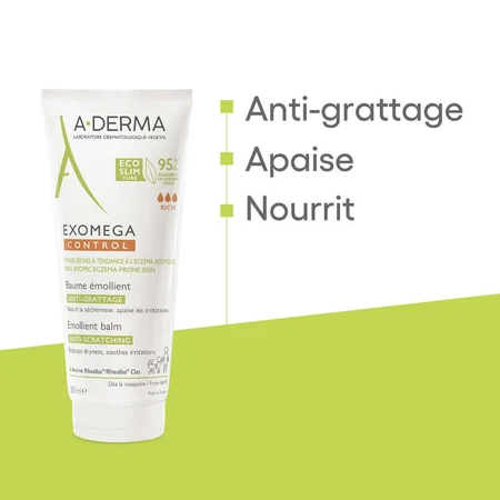 A-Derma Exomega Control Emollient Balm Сухая кожа с атопической тенденцией 200 мл: цены и характеристики