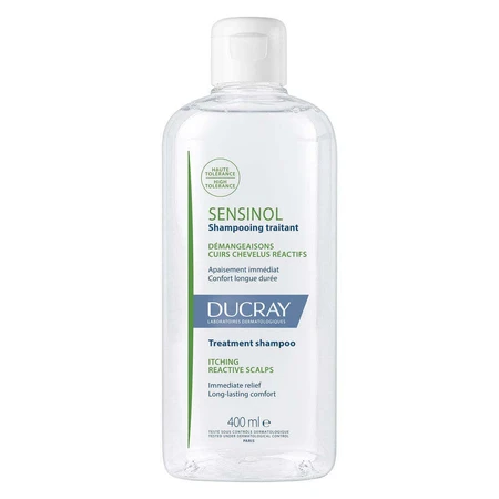 Шампунь проти свербежу шкіри голови Ducray Sensinol Reactive Scalp Itch Treatment Shampoo 400 мл: ціни та характеристики