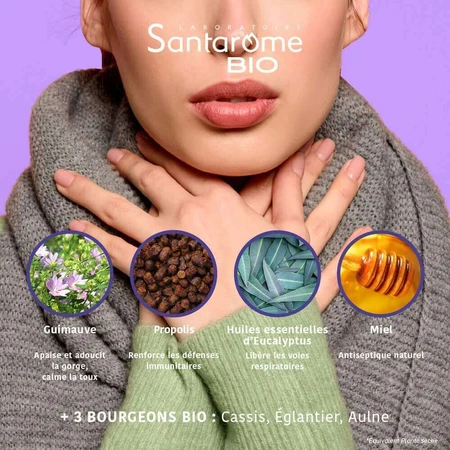 Спрей для носа та горла Santarome Organic Respi'rub 20мл: ціни та характеристики