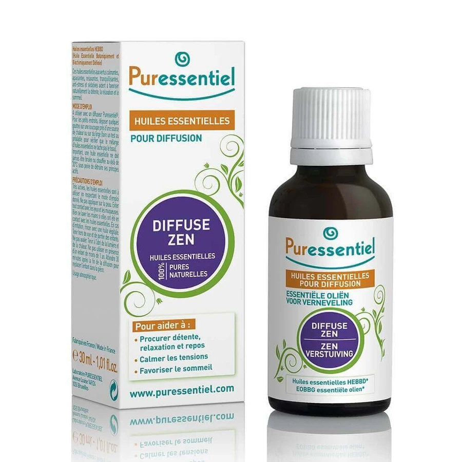 Ефірна олія Puressentiel для спокійного сну для розсіювання позитивної енергії 30 мл: ціни та характеристики