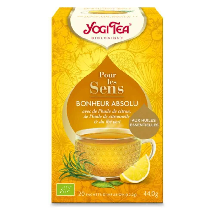 Yogi Tea Pour Les Sens Absolute Happiness 20 пакетиков: цены и характеристики