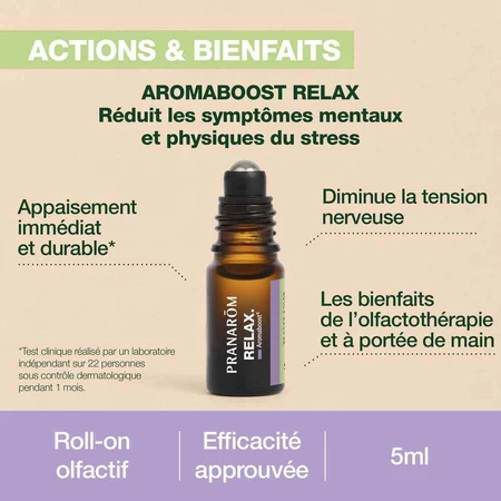 Pranarôm Aromaboost Roll-On Relax Bio 5ml: цены и характеристики