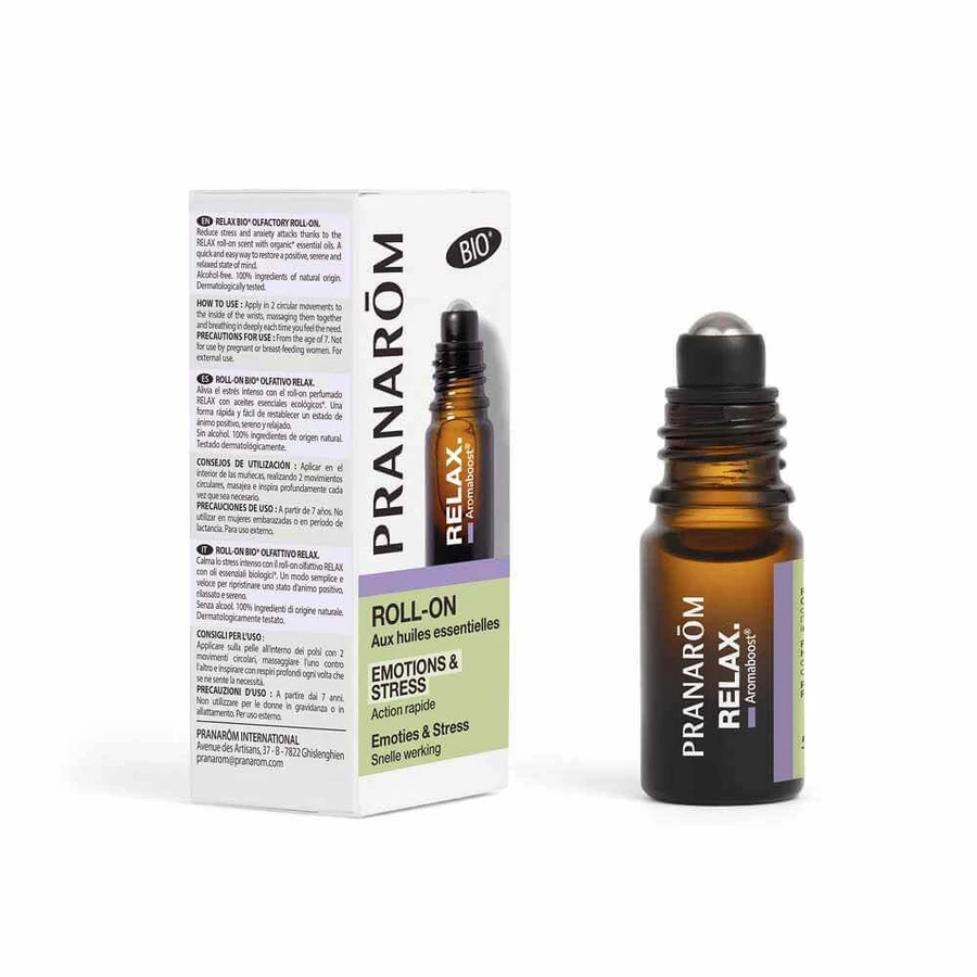 Pranarôm Aromaboost Roll-On Relax Bio 5ml: цены и характеристики